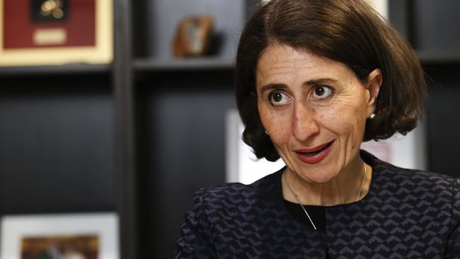 NSW Treasurer Gladys Berejiklian maintained pressure on the commonwealth on Gonski funding. Picture: Justin Lloyd