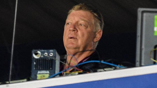 Phil Gould kept quiet during Origin I, unfortunately for Queensland. Picture: AAP Image/Brendan Esposito