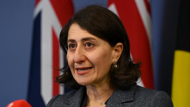 Gladys Berejiklian resigned on Friday. Picture: Bianca De Marchi – Pool/Getty Images