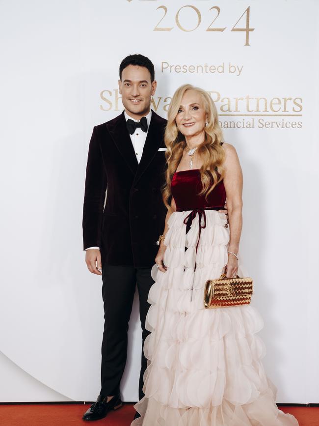 Joshua Penn and Linda Penn. Picture: Joel Symonds.