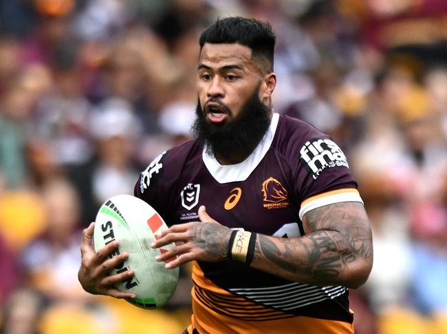 NRL 2024 RD21 Brisbane Broncos v Canterbury-Bankstown Bulldogs - Payne Haas NRL PHOTOS