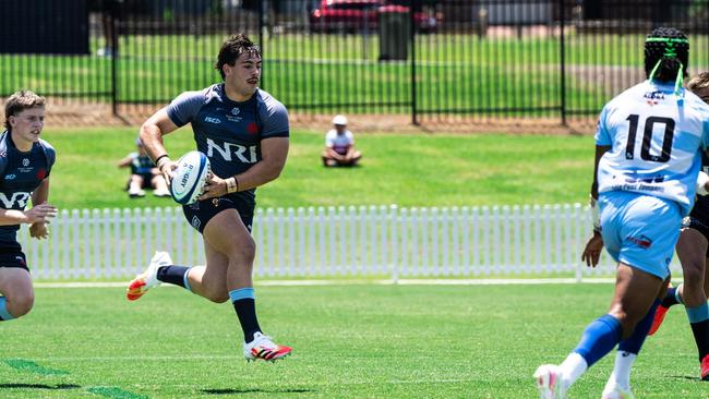 Zach Fittler on the burst for the NSW Waratahs U20s. Picture: Hugo Carr/NSW Waratahs