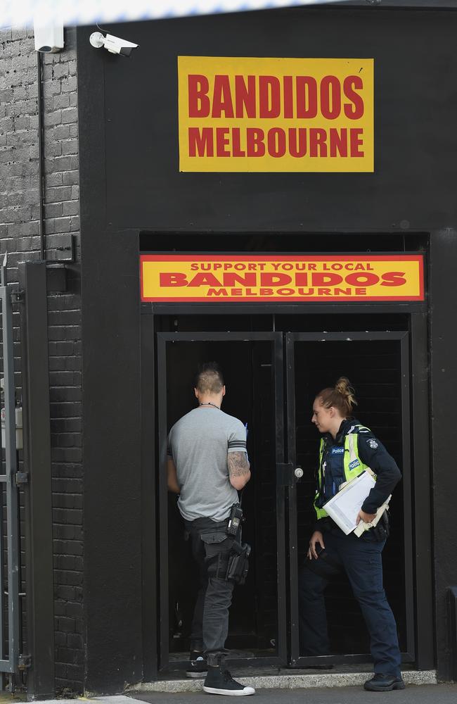Police are investigating following the death of the man in Brunswick. Picture: Nicole Garmston