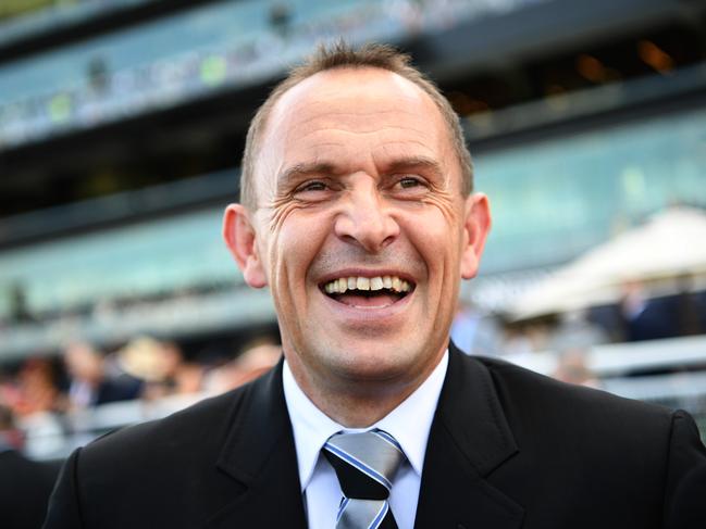 Chris Waller beams at another Winx victory. Picture: AAP