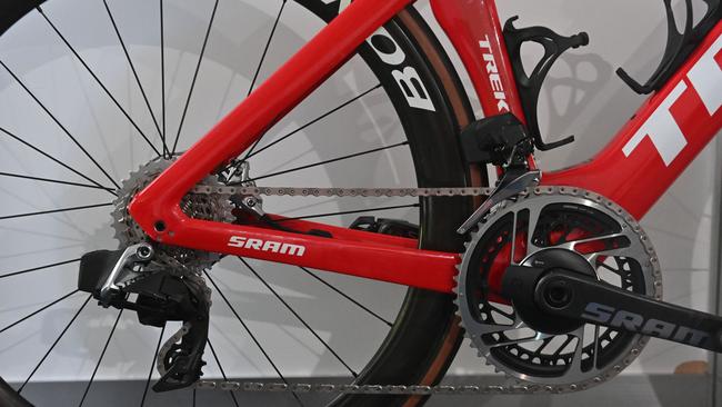 The SRAM groupset. Picture: Keryn Stevens