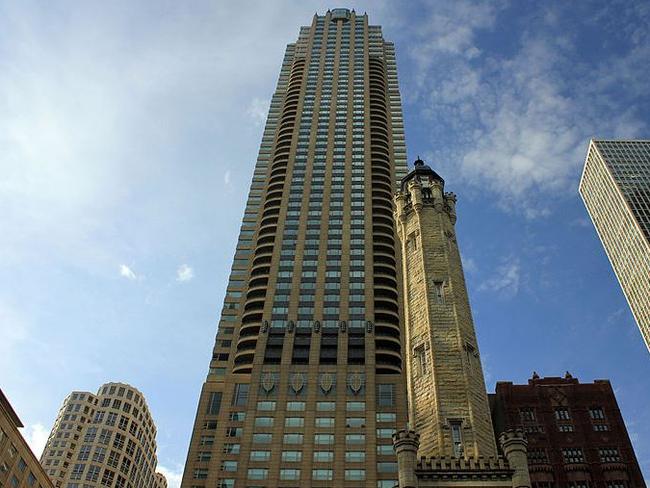 Parker now enjoys a pampered life at the Park Hyatt, which occupies the lower half of Chicago’s iconic Park Tower on Michigan Avenue, also known as the Magnificent Mile. Picture: Wikimedia Commons