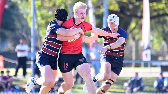 Terrace player Angus Kelly in action last year.