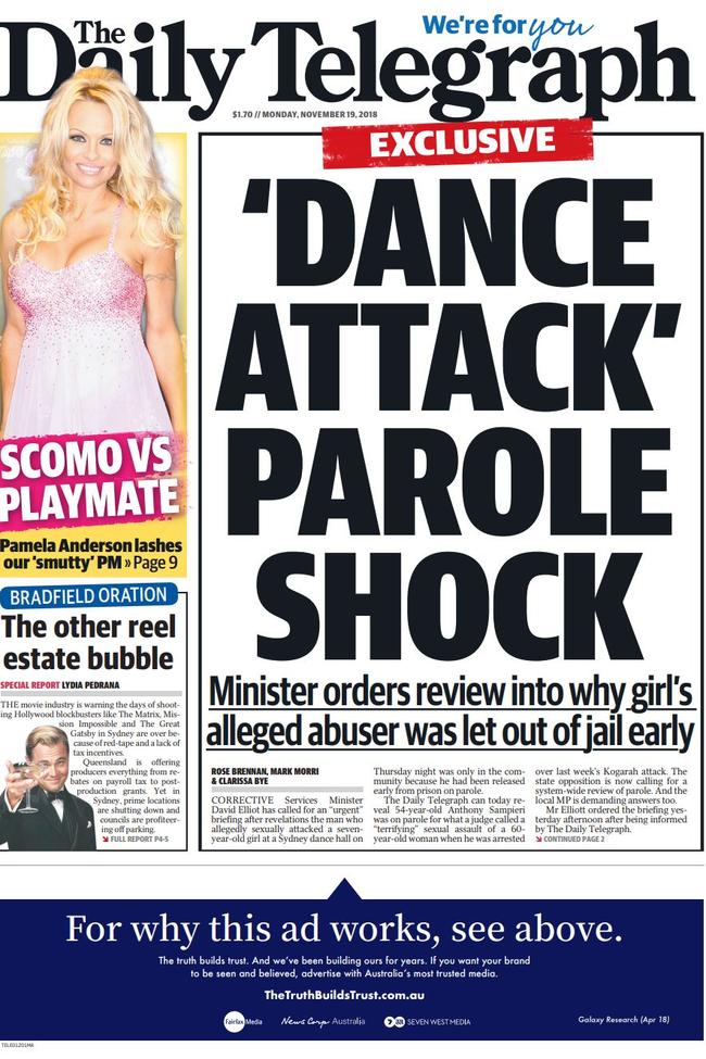 How The Daily Telegraph broke the story.