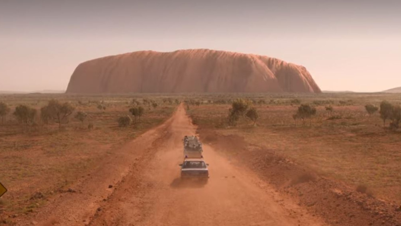 The royal tour heads to Uluru.