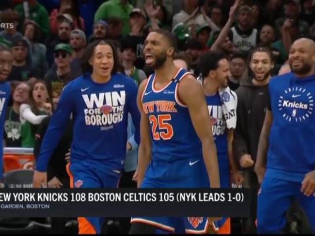 Knicks steal Game 1 in OT vs Celtics