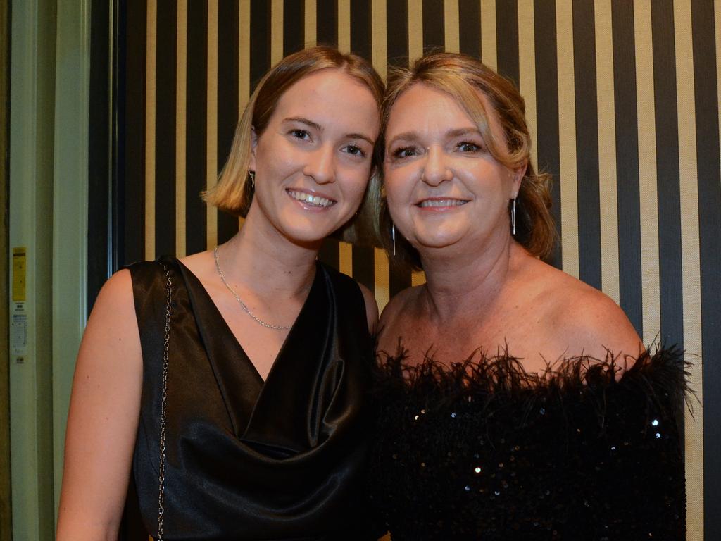 Milly Maxwell and Letitia Maxwell at the Perry Cross 'Everything is Possible' Ball at The Star Gold Coast. Picture: Regina King