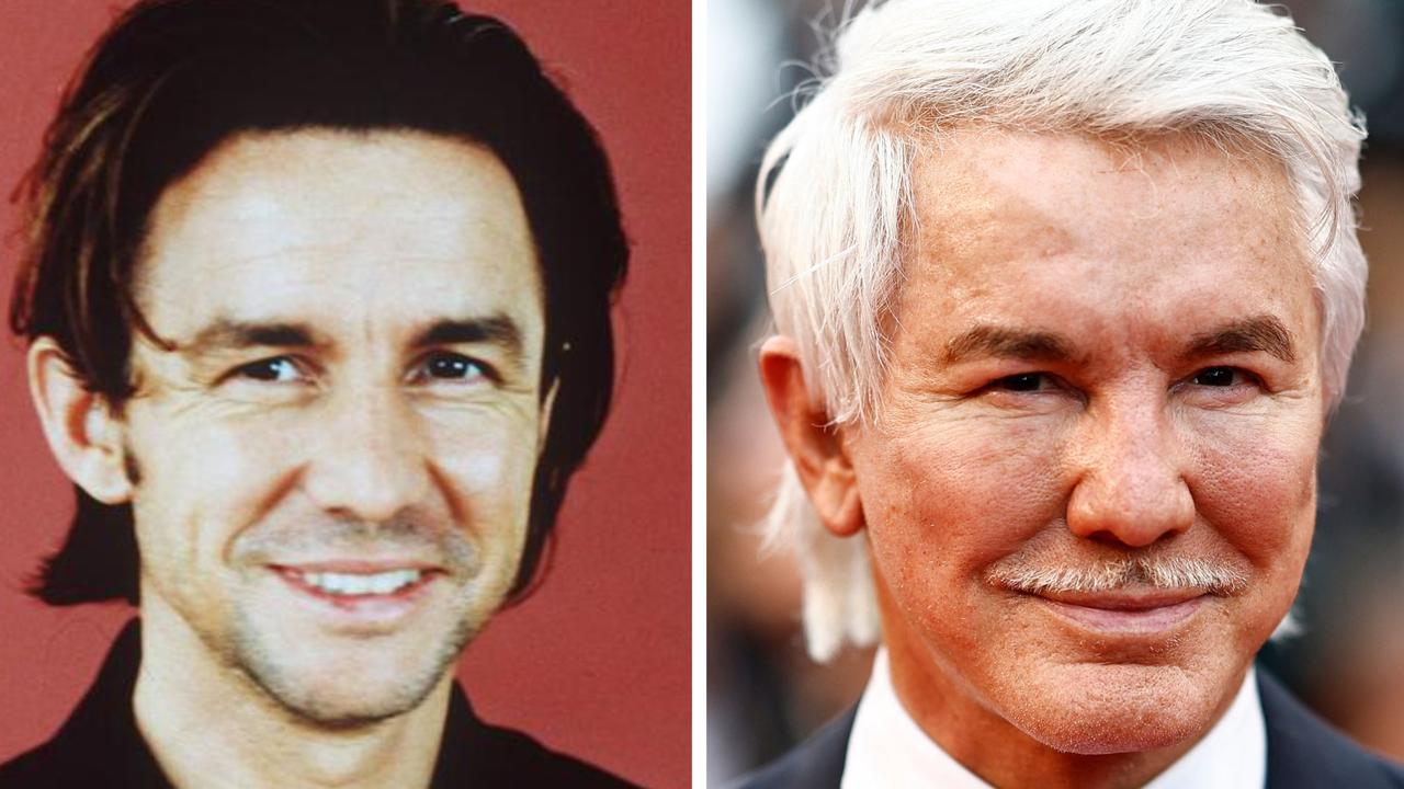 Baz Luhrmann circa 1997 and today.