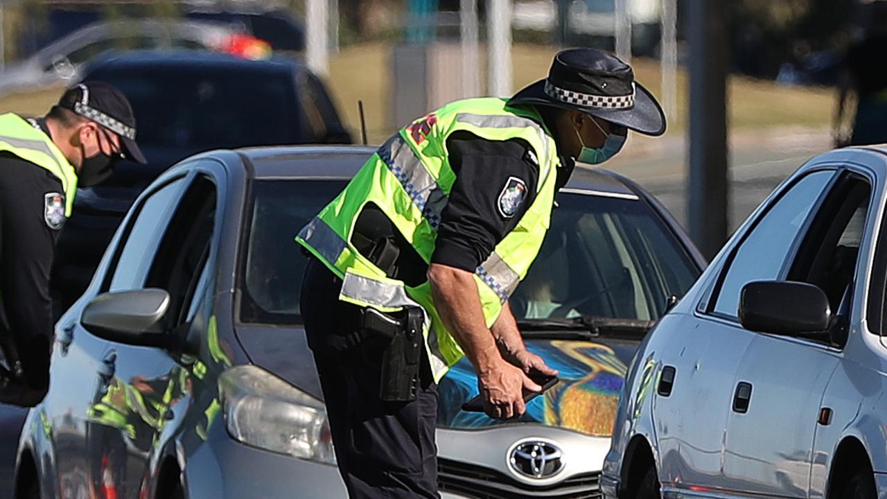 Police conduct an RBT operation. Picture: NIGEL HALLETT.