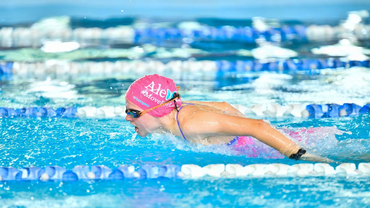 Concordia College swimmer Chloe Denning.