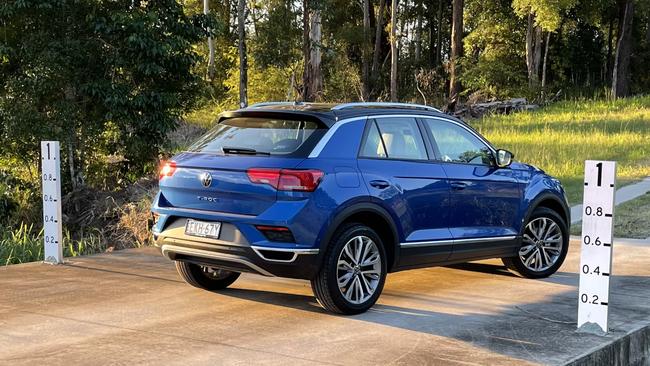 The Volkswagen T-Roc starts from about $38,300 drive-away.