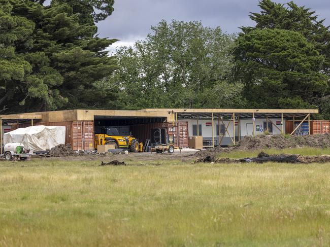 The new block site at Gisborne has hit a snag before it even started. Picture: David Geraghty