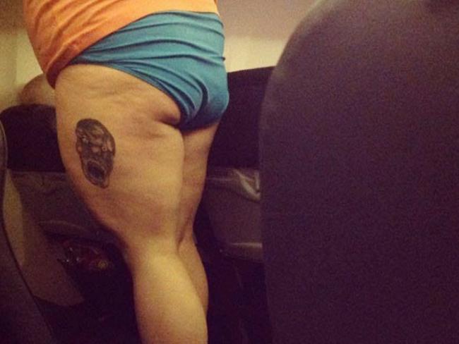 Noooooope. Picture: Facebook/Passenger Shaming