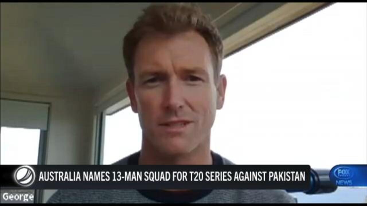 Australia name 13-man T20 squad