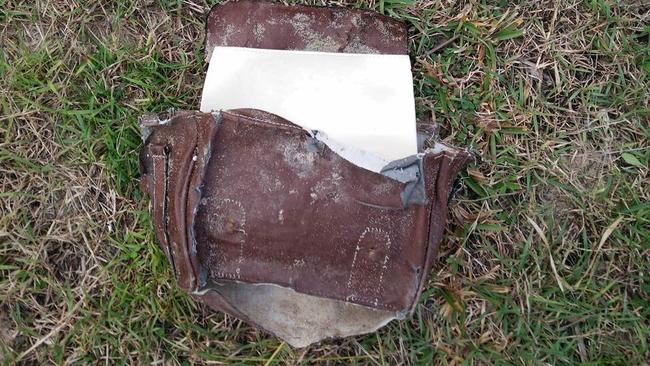 MH370 families have posted pictures of personal items found on the beaches of Madagascar by Blaine Gibson, near where he located other possible debris from the Boeing 777. Picture: Facebook