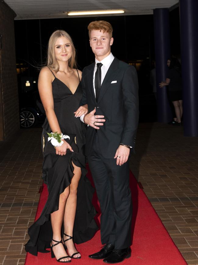 Toowoomba Grammar School senior formal held at Rumours. Marcus Johnston and Sarah Williams