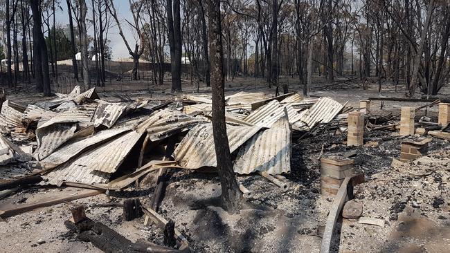 Bushfires destroyed huge amounts of Australian property including The Australian Wildlife Sanctuary. Picture: supplied