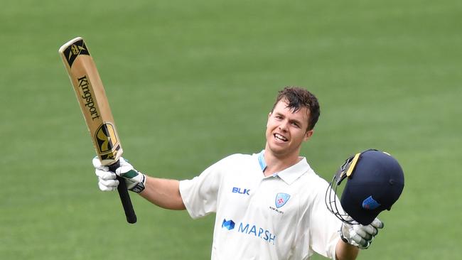 Daniel Solway belted a century on debut for NSW. Picture: David Mariuz