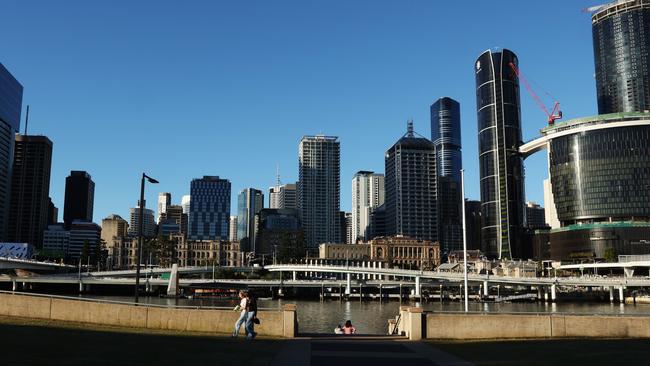 Generic city skyline view of Brisbane CBD from Southbank. Photo - Lachie Millard