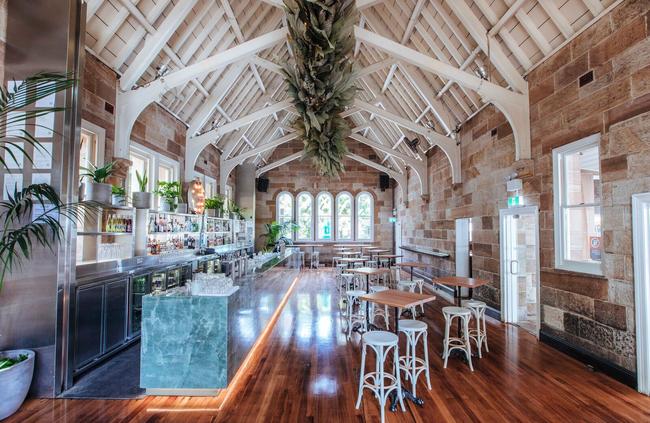 The Greenwood Hotel’s chapel bar has been given a fresh new look. Picture: Supplied