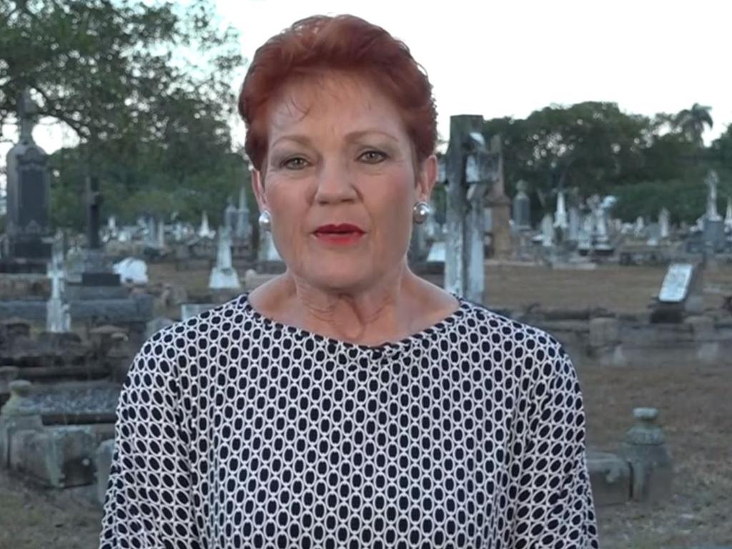 Pauline Hanson speaks on Today. Picture: Today