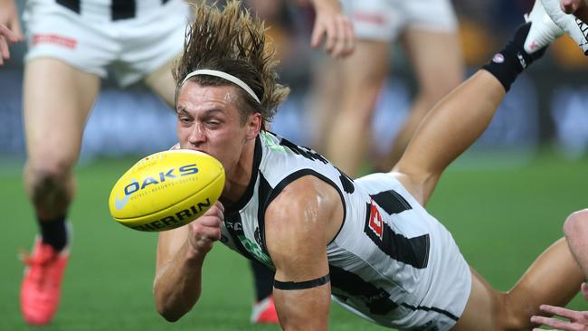 Darcy Moore is closing in on a new deal with the Magpies. Picture: Getty Images