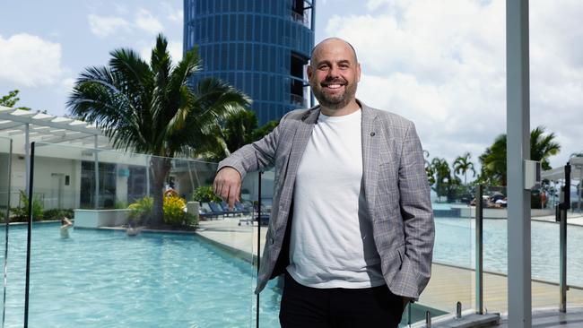 Luke James, Far North Queensland area manager for the Crystalbrook Collection. Picture: Brendan Radke