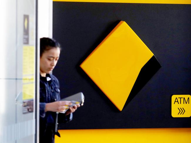 24/10/2017: Generic pictures of Commonwealth Bank logo. Hollie Adams/The Australian