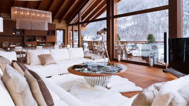 This year’s gift bag includes stays at Chalet Zermatt Peak in Switzerland.