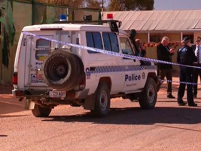 Murder at Coober pedy , South Australia . MUST credit NINE NEWS