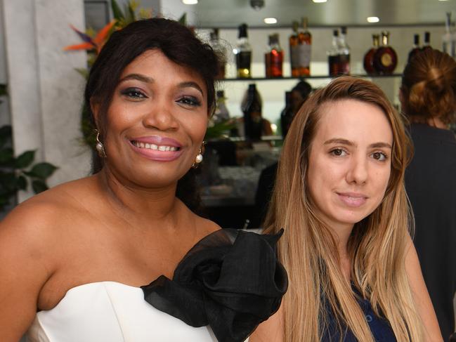 Joy Okobi and Rafaella Baruchello. Picture: Evan Morgan