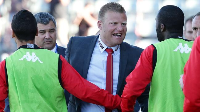 Josep Gombau’s Reds could play Melbourne Victory at Adelaide Oval early next A-League season. Picture: Sarah Reed