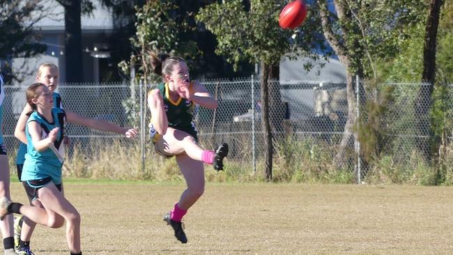 Casino AFL player Holly Wall has trained in the North Coast Force program.