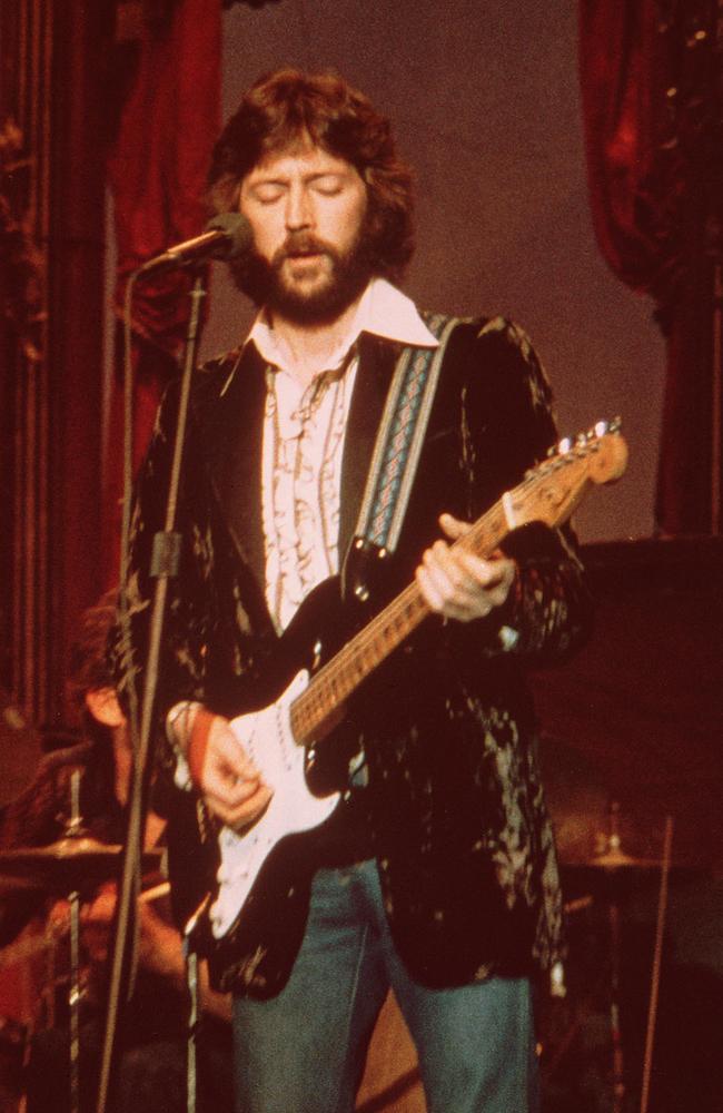 Eric Clapton helped set the stage alight in 1978 during The Band’s swansong.