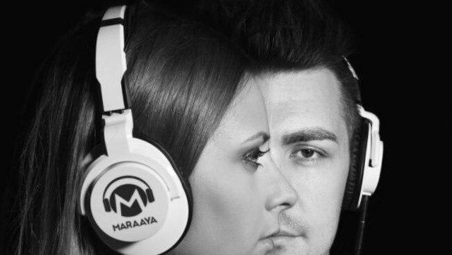 Wired for sound ... Yes we get it Maraaya. You like headphones. And Abba poses. Picture: Matic Pandel and Sara Zigon