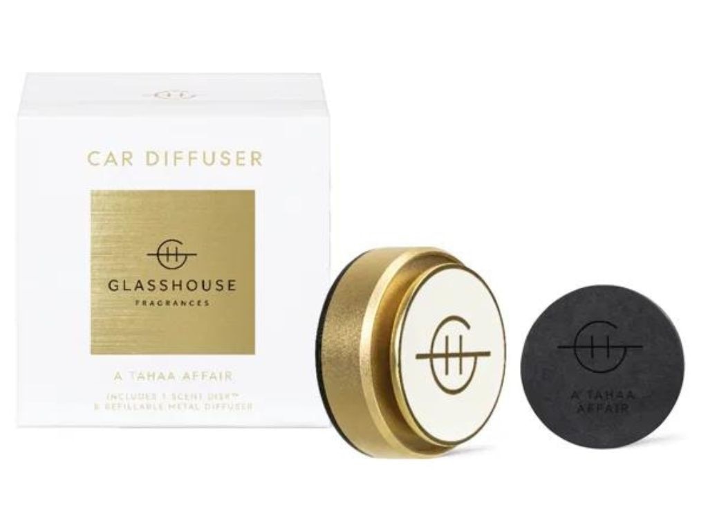 Glasshouse Fragrances A Tahaa Affair Car Diffuser.