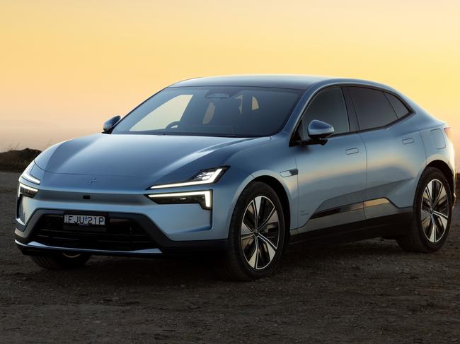 2025 Polestar 4 electric car.  Photo: Supplied