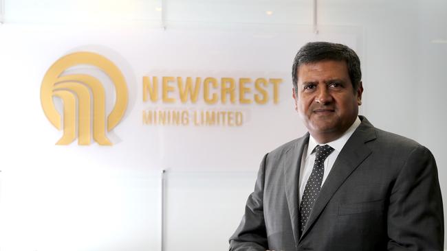 Newcrest CEO Sandeep Biswas. Picture: Stuart McEvoy.