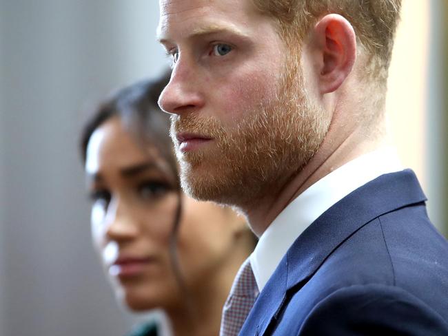 Meghan, Duchess of Sussex (L) and Britain's Prince Harry, Duke of Sussex, attend an event at Canada House, the offices of the High Commision of Canada in the United Kingdom, to mark Commonwealth Day, in central London, on March 11, 2019. - Britain's Queen Elizabeth II has been the Head of the Commonwealth throughout her reign. Organised by the Royal Commonwealth Society, the Service is the largest annual inter-faith gathering in the United Kingdom. (Photo by Chris Jackson / POOL / AFP)