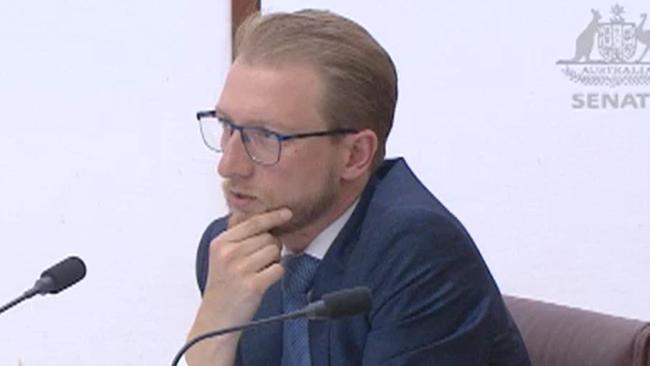 Liberal Senator James Paterson blasted the decision of the AFP to guard details of the criminal histories of detainees who allegedly breached their visa conditions. Picture: Supplied