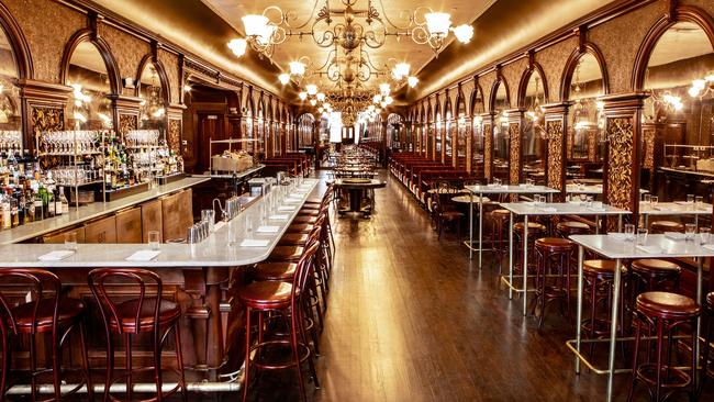 Legendary steakhouse Gage and Tollner. Picture: Lizzie Munro