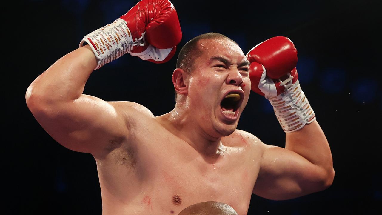 Boxing 2023 Zhilei Zhang Shocks Undefeated Joe Joyce To Claim Vacant