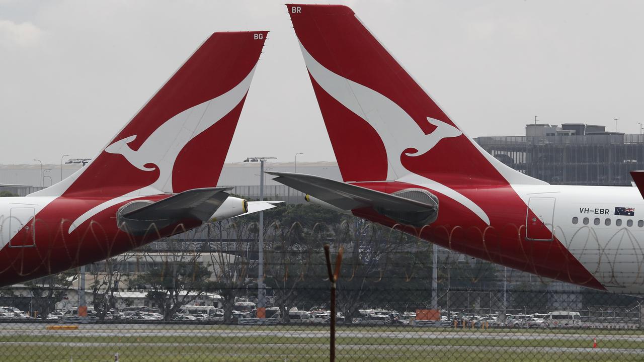 Qantas has plans to fly overseas from late October. Picture: David Swift/NCA NewsWire