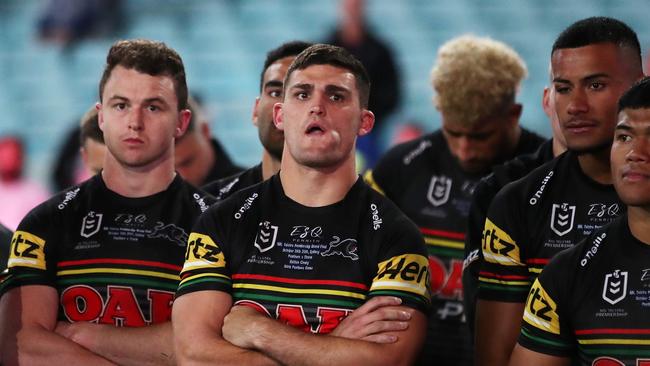 The grand final defeat was particularly tough on Nathan Cleary.