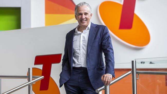 Telstra CEO Andy Penn. Picture: Aaron Francis