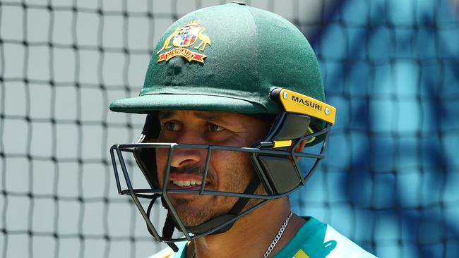 Usman Khawaja is the frontrunner to replace David Warner if he is ruled out with injury. Picture: Chris Hyde/Getty Images